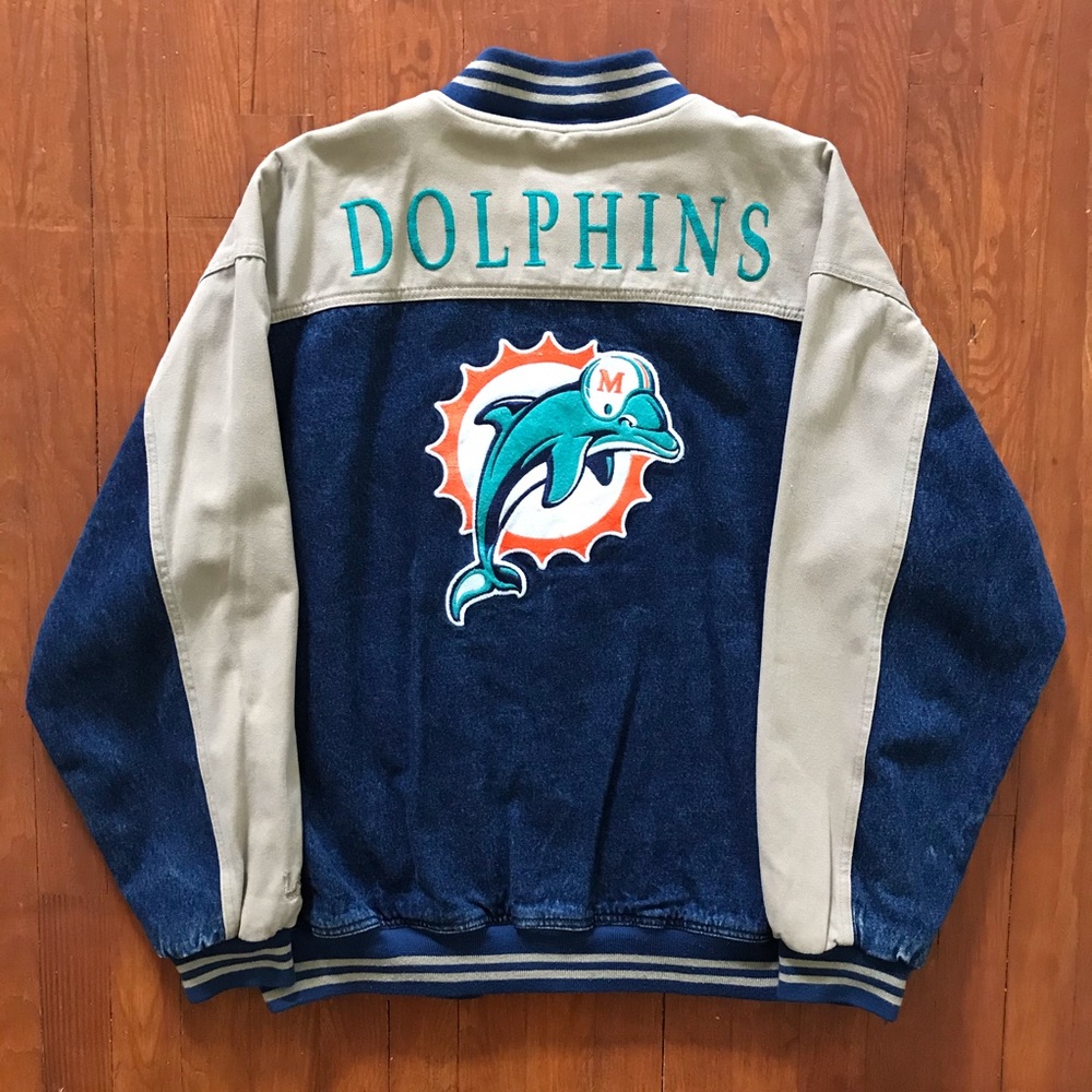 Vintage Miami Dolphins Lee Sport Varsity Jacket XL